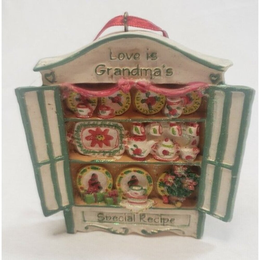Christmas Paula's Holiday Keepsake Ornament Love is Grandmas Special Rec…
